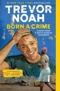 born a crime book cover, trevor noah mural