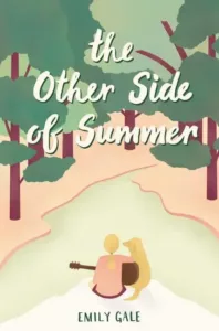 the other side of summer book cover, girl holding guitar, dog