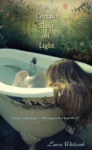 a certain slang of light book cover, young woman in bathtub