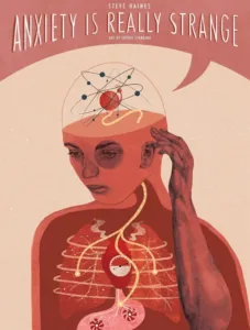 anxiety is really strange book cover