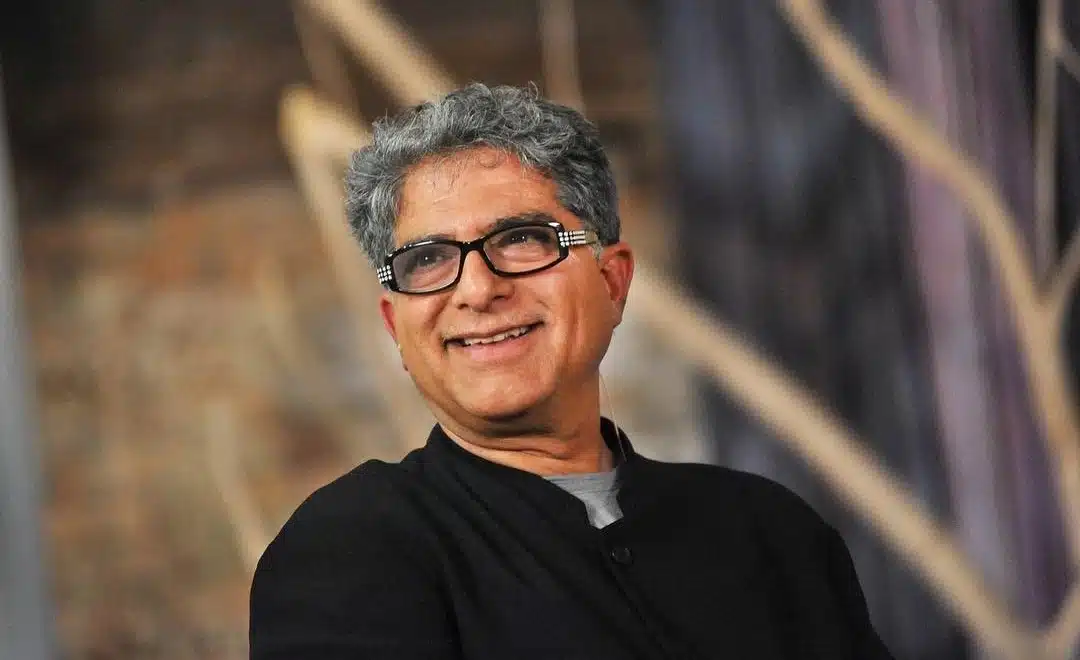 Deepak Chopra Smiling