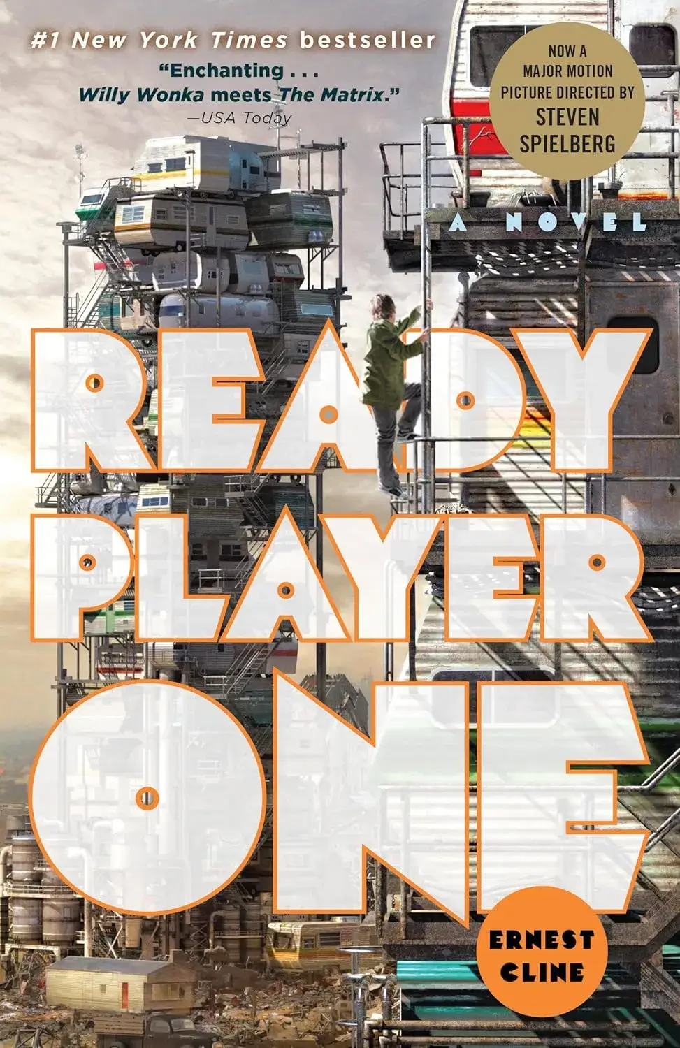 Ready Player One, a Paperback Novel by Ernest Cline