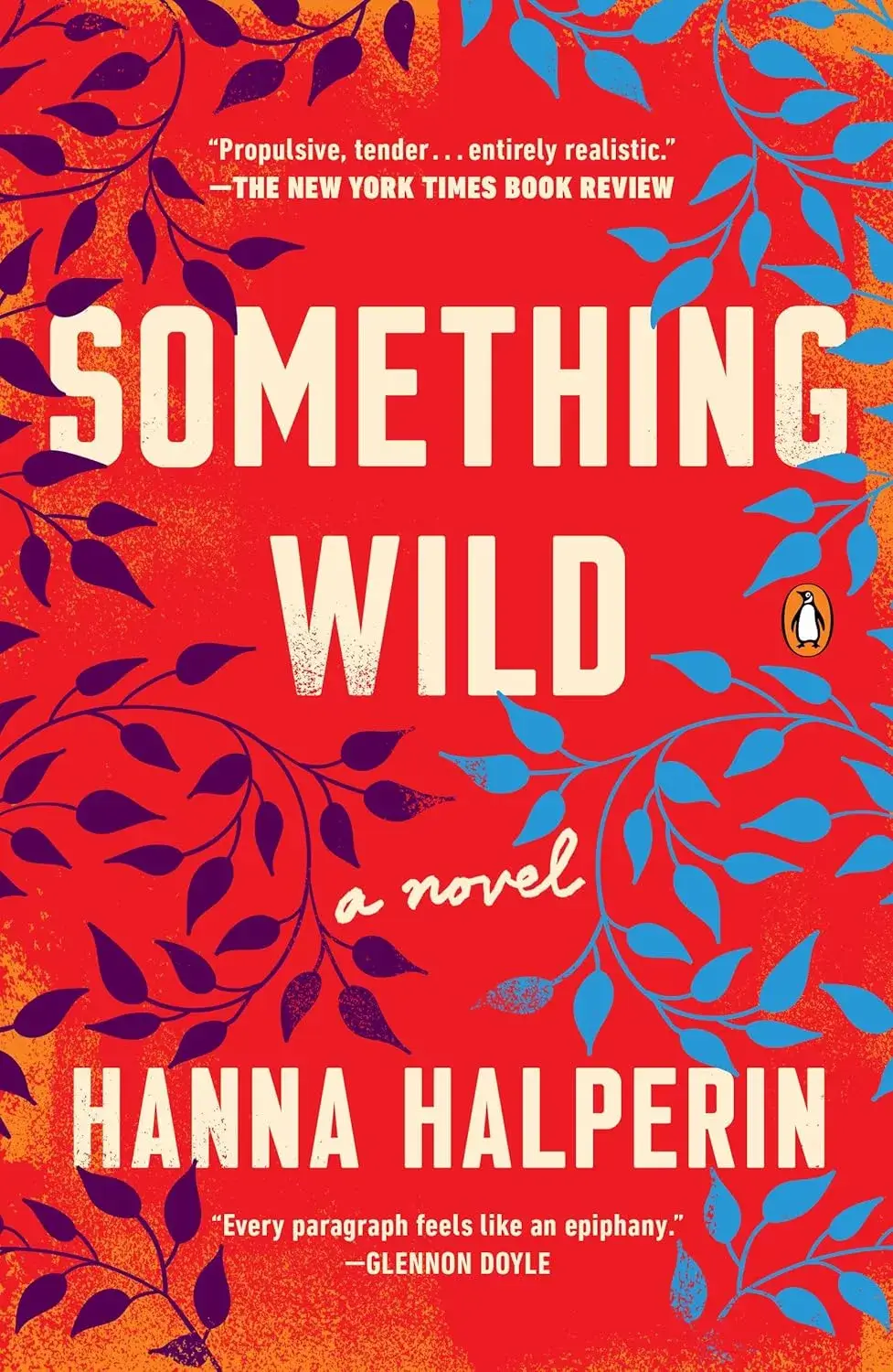 Something Wild, a Paperback Novel by Hanna Halperin