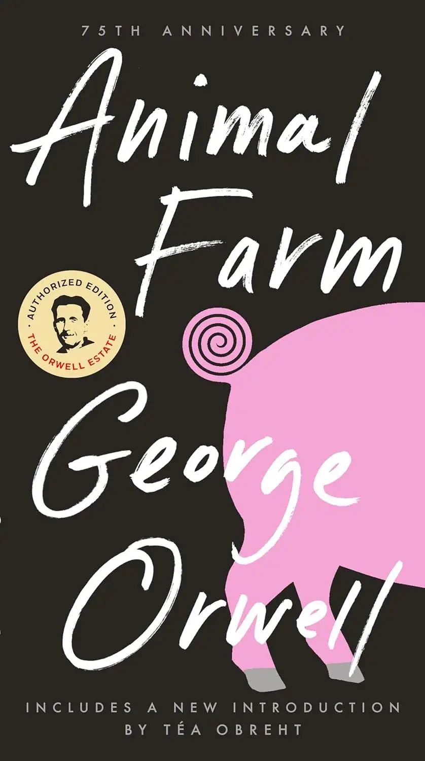 Animal Farm, a Paperback Novella by George Orwell
