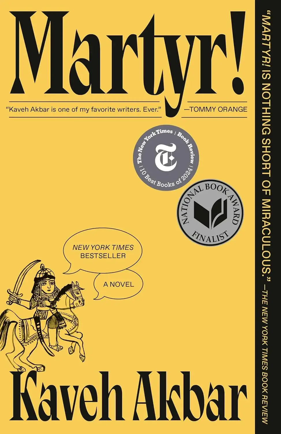 Martyr!, a Paperback Novel by Kaveh Akbar