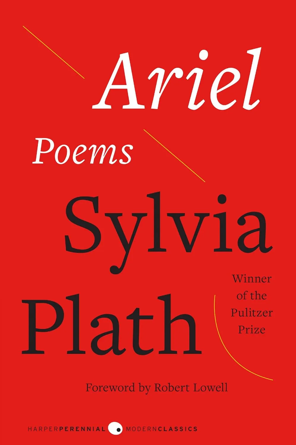 Ariel by Sylvia Plath, a Paperback Book