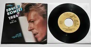 Cover Art and Record for 1984, a Song by David. Bowie