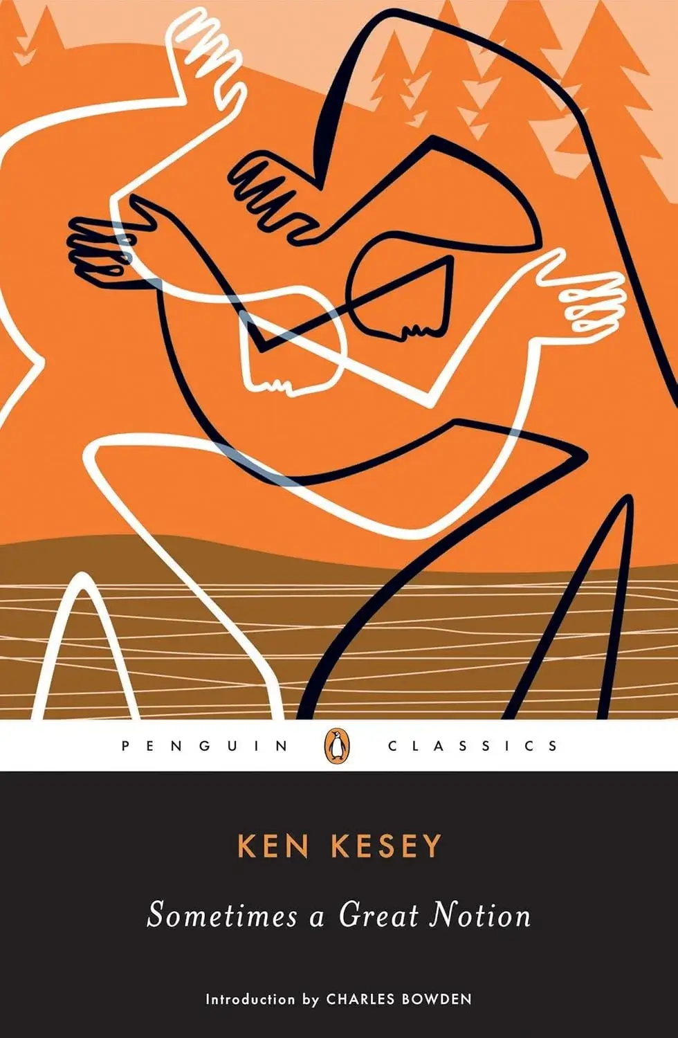 Sometimes a Great Notion, a Paperback Novel by Ken Kesey