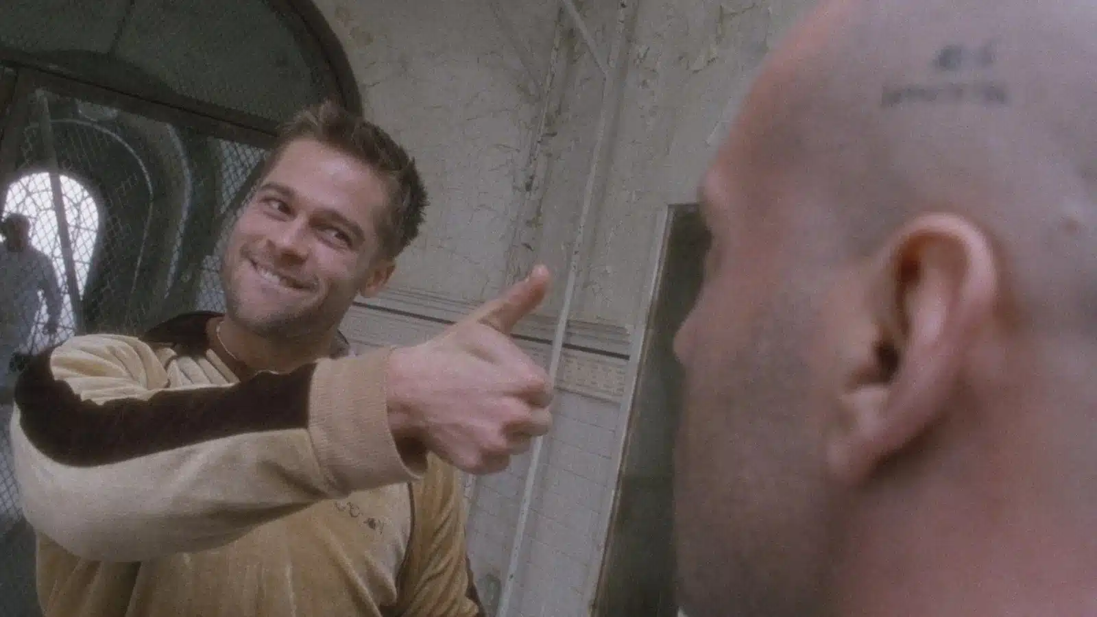 Brad Pitt in 12 Monkeys