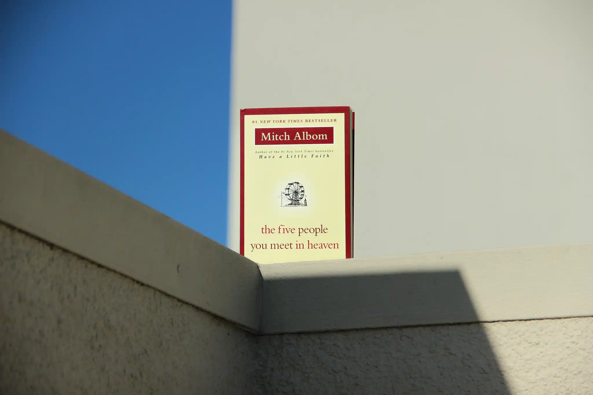 The Five People You Meet in Heaven, a Paperback Novel by Mitch Albom