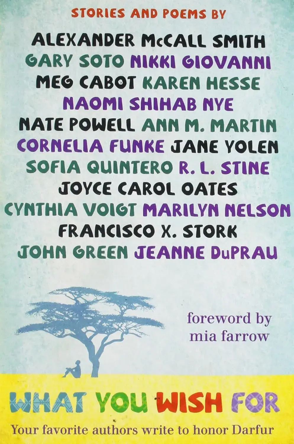What You Wish, a Darfur Hardcover Short Story Collection